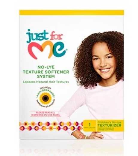 Just for Me No Lye Texture Softener System Childrens Nr.1 Texturizer Just For Me