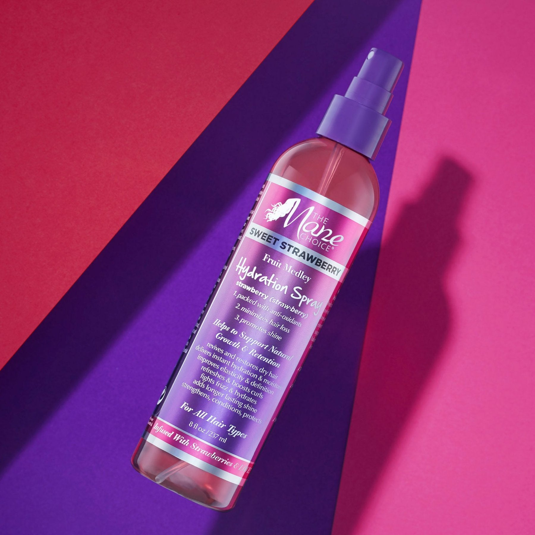 The Mane Choice Sweet Strawberry Fruit Medley Kids Hydration Spray 237ml The Mane Choice