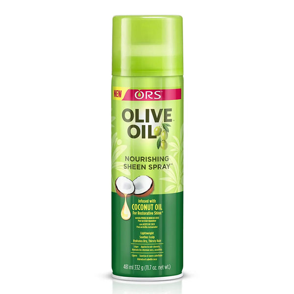 ORS Olive Oil with Coconut Nourishing Sheen Spray 472ml ORS