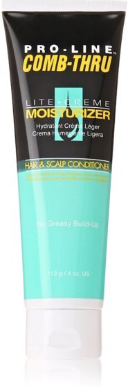 Pro-Line Comb Thru Lite Creme Moisturizer Hair & Scalp Conditioner 113g Pro-Line
