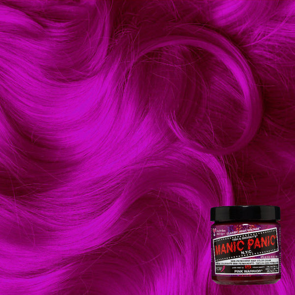 Manic Panic High Voltage Pink Warrior Hair Color 118ml Manic Panic