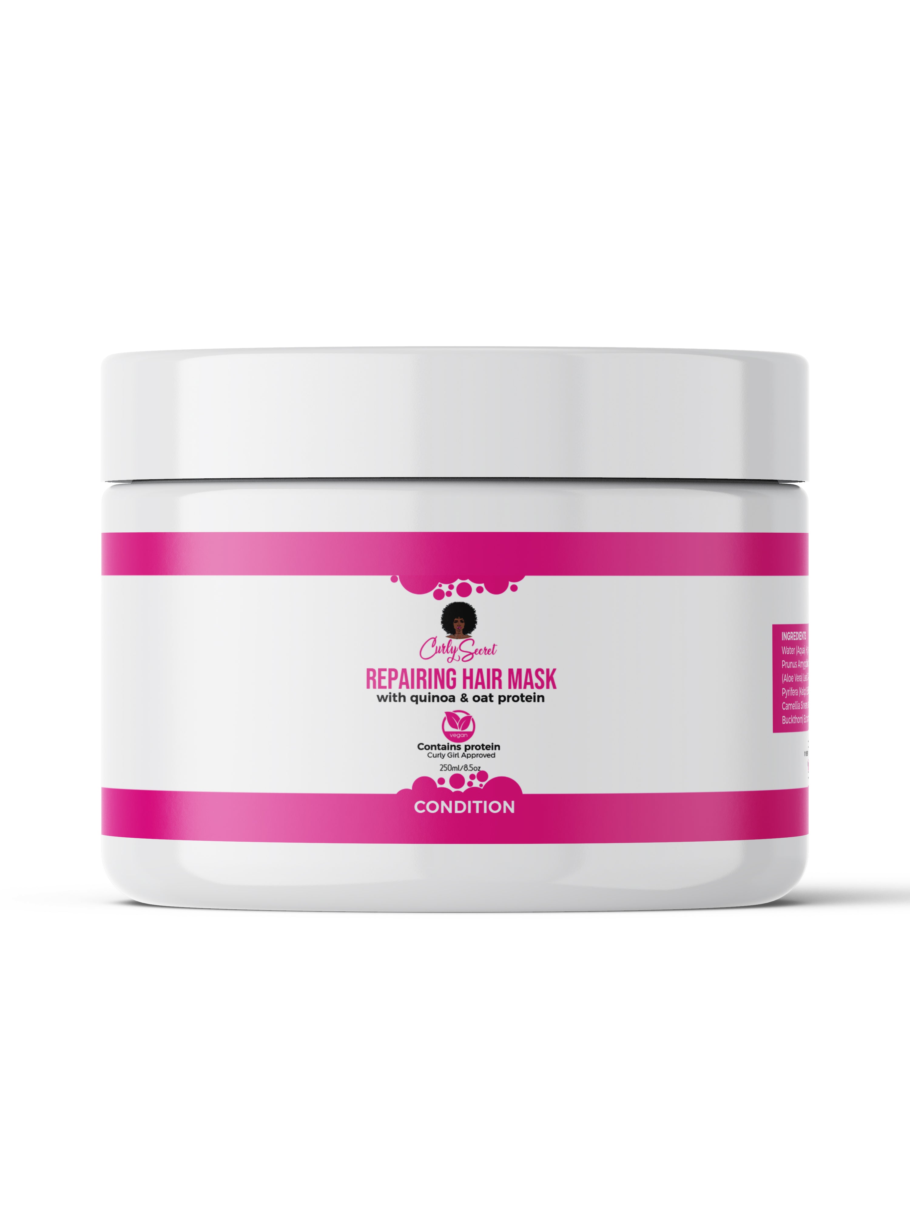 Curly Secret Repairing Hair Mask 250ml Curly Secret