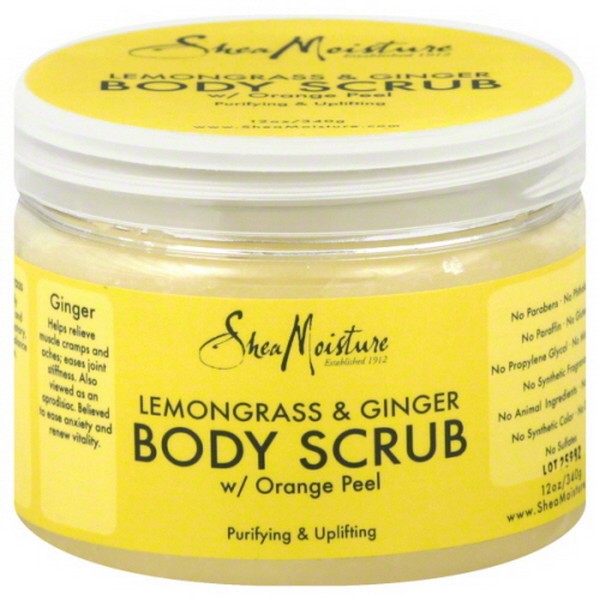Shea Moisture Lemongrass & Ginger Hand & Body Scrub 340g Shea Moisture