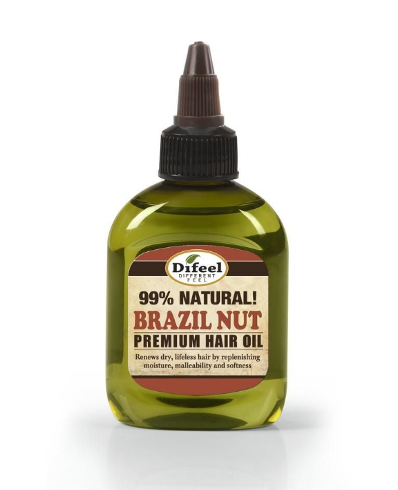 Difeel Premium 99% Natural Brazilian Nut Hair Oil 230ml Difeel