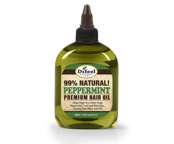 Difeel Premium 99% Natural Peppermint Hair Oil 230ml Difeel