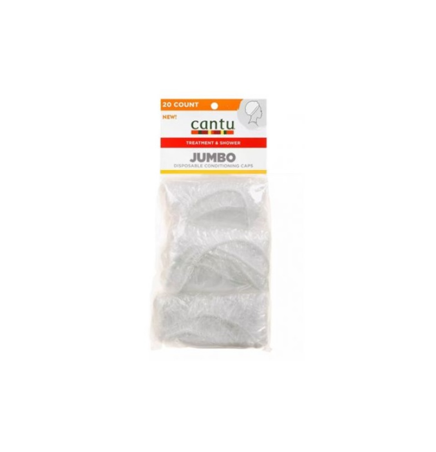 Cantu Accessories Jumbo Conditioning Caps 20pcs #07933 Cantu