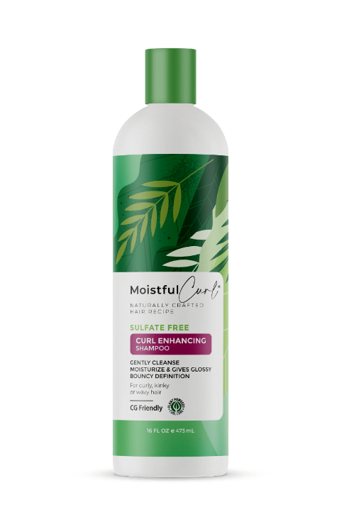 Moistful Curl Sulfate Free Curl Enhancing Shampoo 473ml Moistful Curl