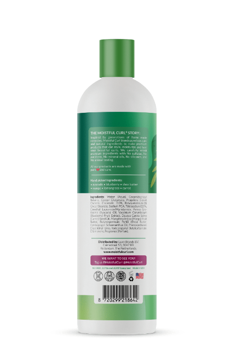 Moistful Curl Sulfate Free Curl Enhancing Shampoo 473ml Moistful Curl