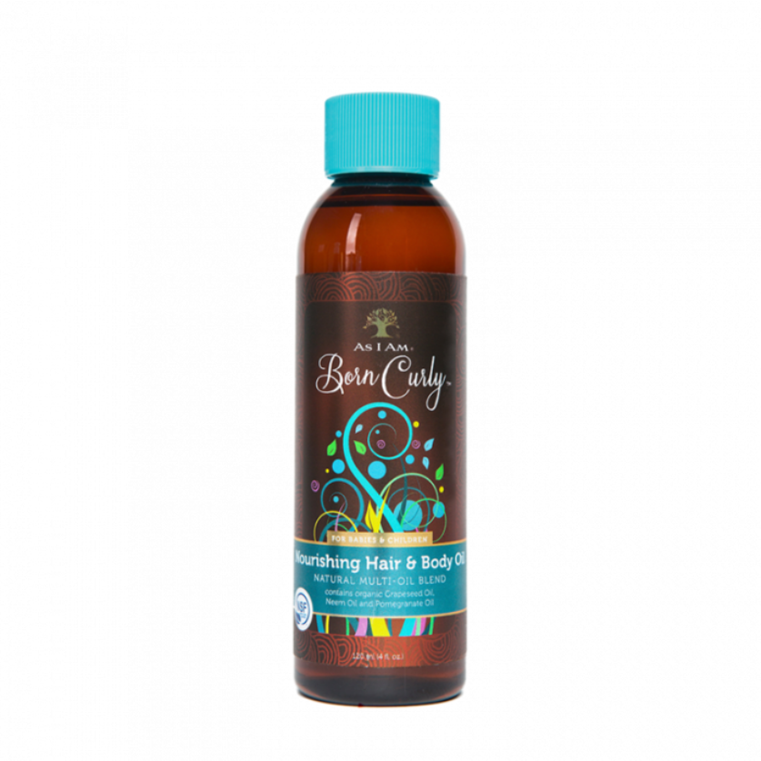 As I Am Born Curly Nourishing Hair & Body Oil 118ml As I Am