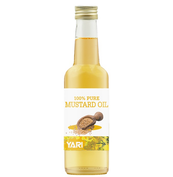 Yari 100% Pure Mustard Oil 250ml - 100% Natürliches Senföl Yari