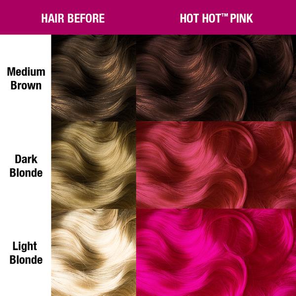 Manic Panic High Voltage Hot Hot Pink Hair Color 118ml Manic Panic