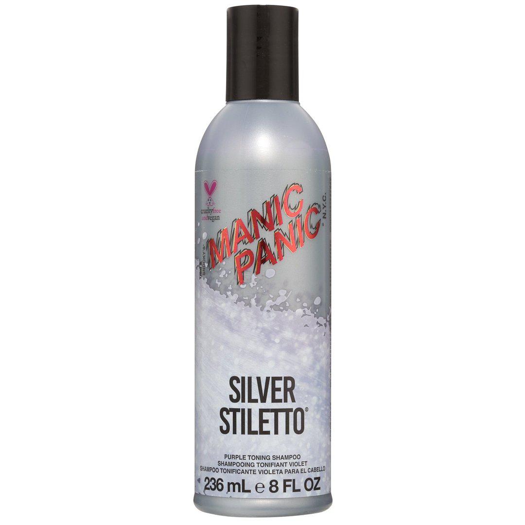 Manic Panic Silver Stiletto Purple Toning Shampoo 236ml Manic Panic