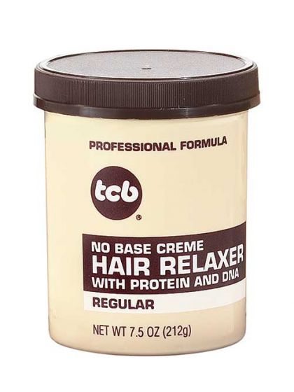 TCB No Base Creme Hair Relaxer 212g - 425g TCB