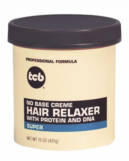 TCB No Base Creme Hair Relaxer 212g - 425g TCB