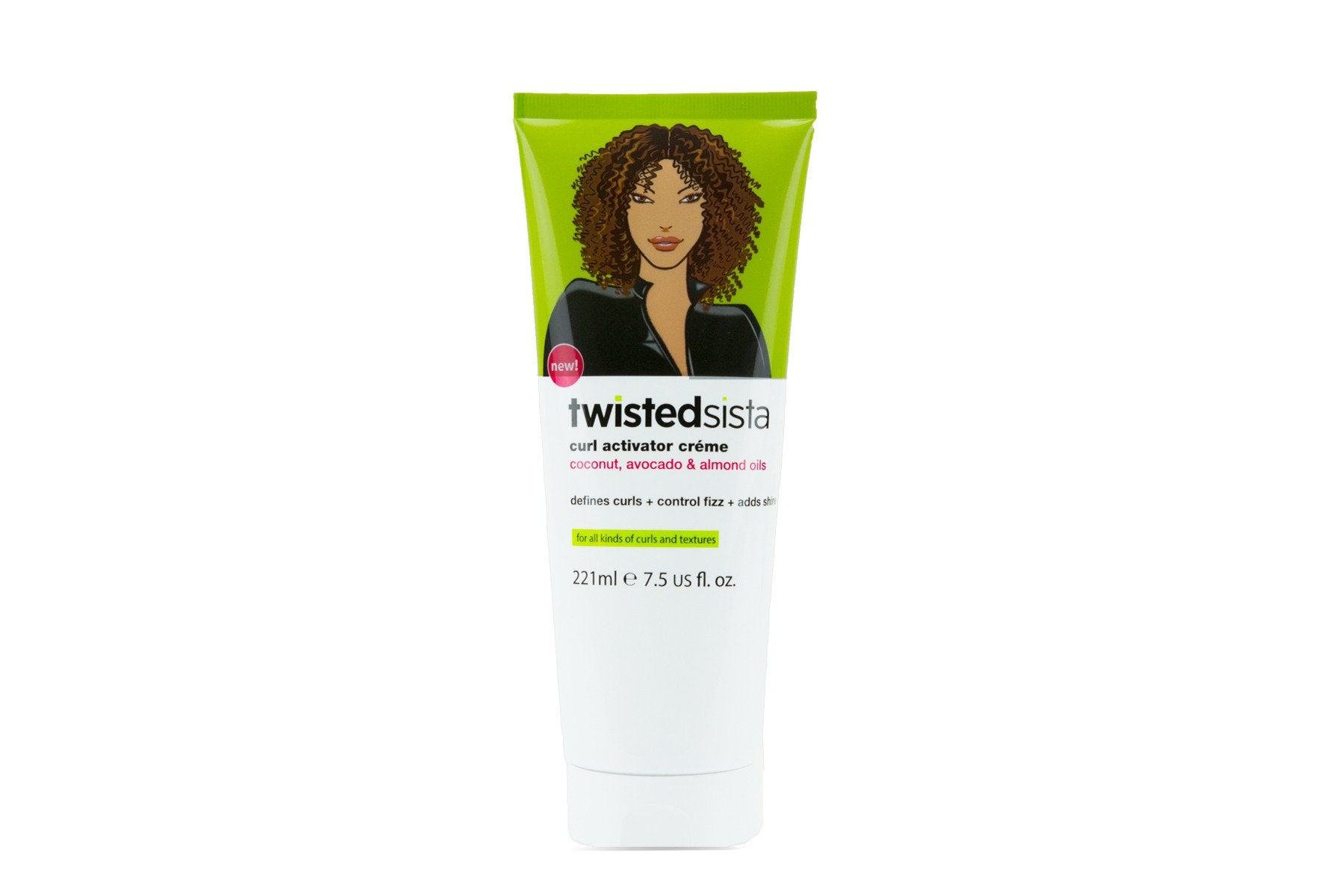 Twisted Sista Coconut & Avocado Curl Activator Creme 221ml Twisted Sista