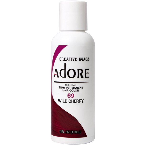 Adore Creative Image Semi Permanent Hair Color 69 Wild Cherry 118ml Adore