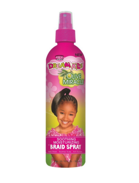African Pride Dream Kids Olive Miracle Braid Spray 355ml African Pride