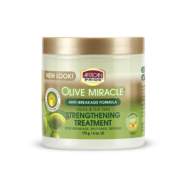 African Pride Olive Miracle Anti-Breakage Strengthening Treatment Creme 170g African Pride