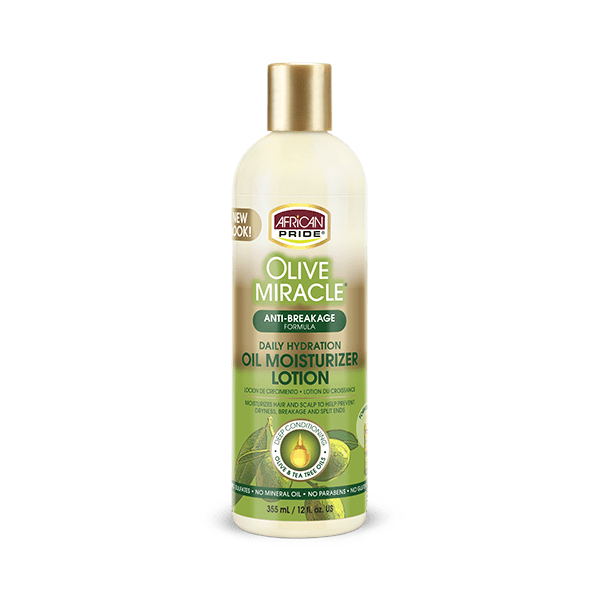 African Pride Olive Miracle Daily Oil Moisturizing Lotion 355ml African Pride