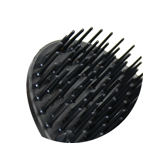 Denman D6 Black Be Bop Handy Detangler Brush Denman