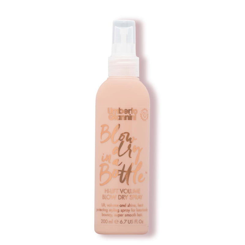 Umberto Giannini Blow Dry In A Bottle A Big Shiny Blow Out Spray 200ml Umberto Giannini