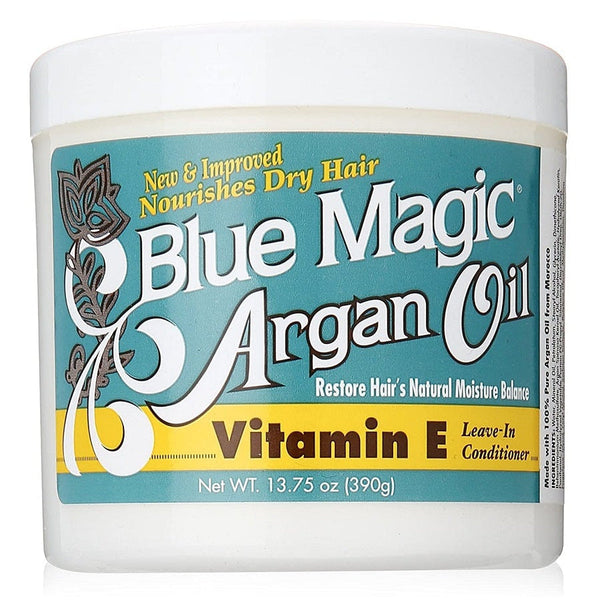 Blue Magic Argan Oil Vitamin E Leave In Conditioner 390g Blue Magic