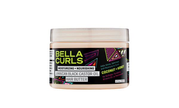 Bella Curls Coconut Moisturizing Jamaican Black Castor Hair Butter 355ml Bella Curls