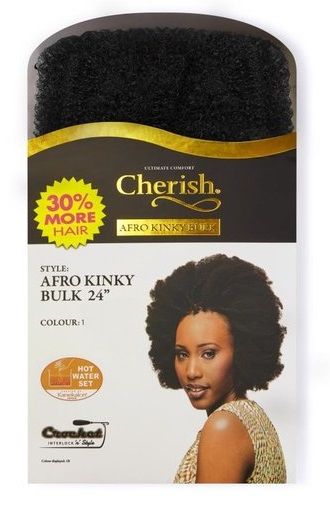 Cherish Bulk - Afro Kinky 24" 1 Cherish Bulk