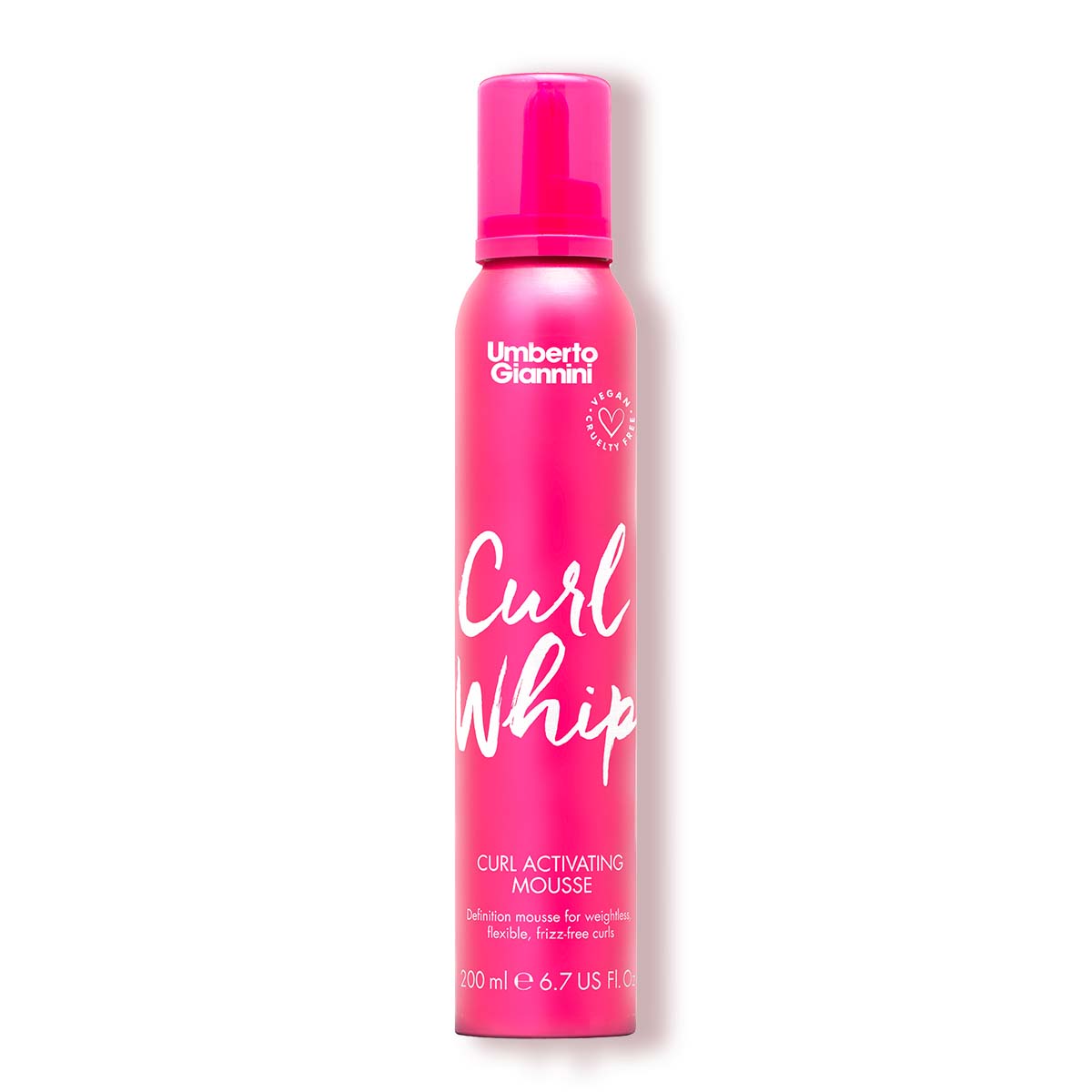 Umberto Giannini Curl Whip Curl Activating Vegan Mousse 200ml Umberto Giannini