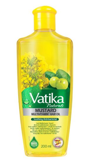 Dabur Vatika Mustard Multivitamin Hair Oil 200ml Dabur