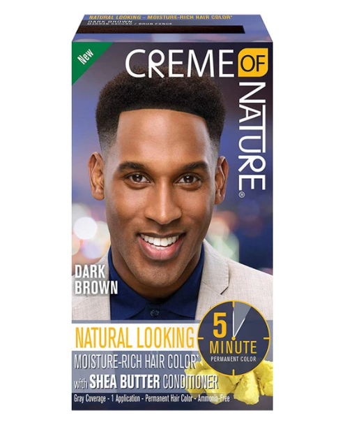 Creme of Nature Men's Liquid Hair Color Dark Brown Creme of Nature