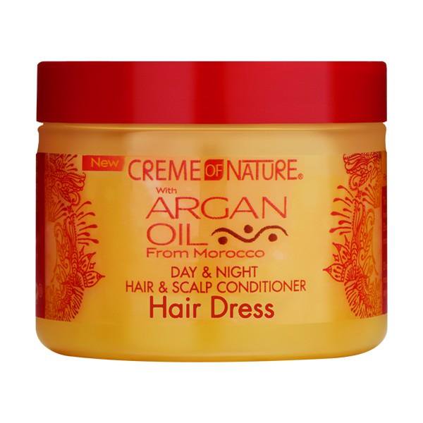 Creme of Nature Argan Oil Day & Night Hair & Scalp Hair Dress Conditioner 135g Creme of Nature Argan Oil