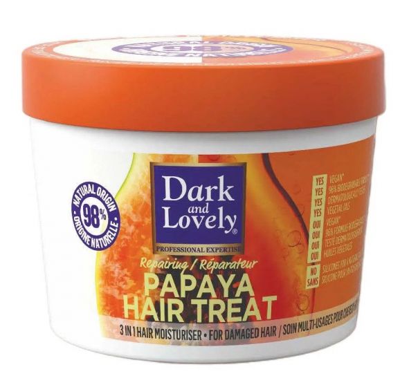 Dark & Lovely Natural Origin 98% Papaya Hair Treatment 390ml Dark and Lovely