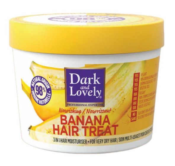 Dark & Lovely Natural Origin 98% Banana Hair Treatment 390ml Dark and Lovely