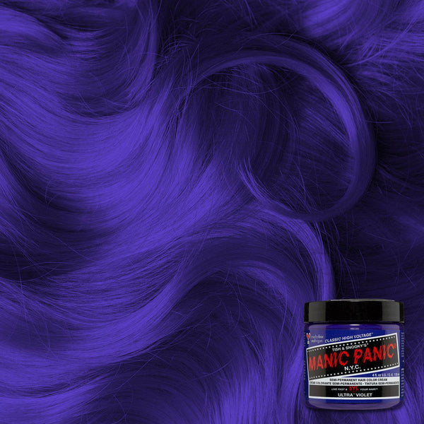 Manic Panic High Voltage Ultra Violet Hair Color 118ml Manic Panic