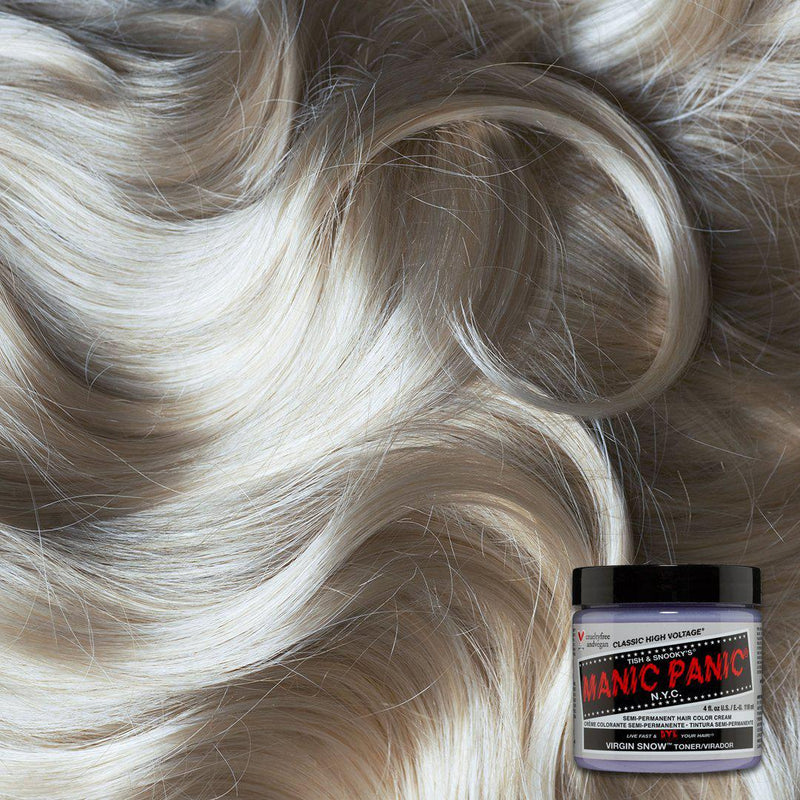 Manic Panic High Voltage Virgin Snow Hair Color 118ml Manic Panic