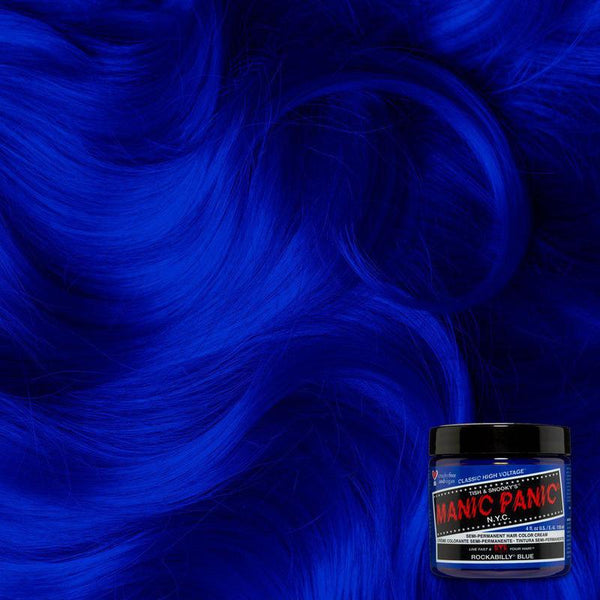 Manic Panic High Voltage Rockabilly Blue Hair Color 118ml Manic Panic