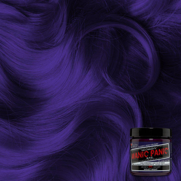 Manic Panic High Voltage Violet Night Hair Color 118ml Manic Panic