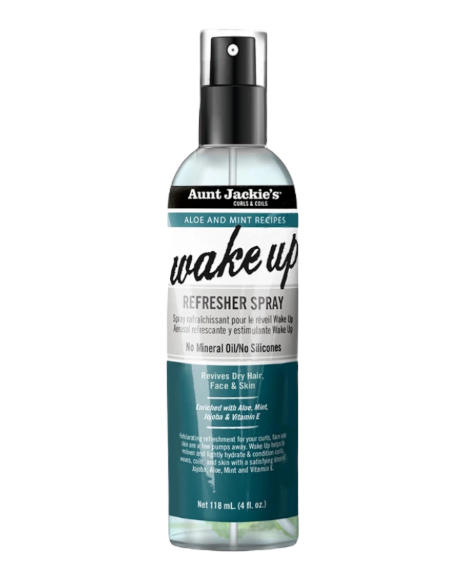 Aunt Jackie's Aloe & Mint Wake up Refreshing Spray 118ml Aunt Jackie's