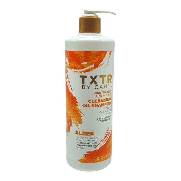 Cantu TXTR Sleek Cleansing Oil Shampoo 473ml Cantu