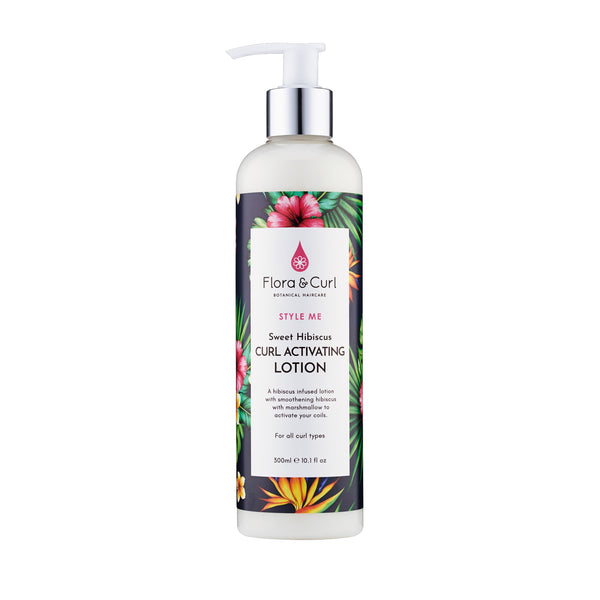 Flora & Curl Sweet Hibiscus Curl Activating Lotion 300ml Flora & Curl