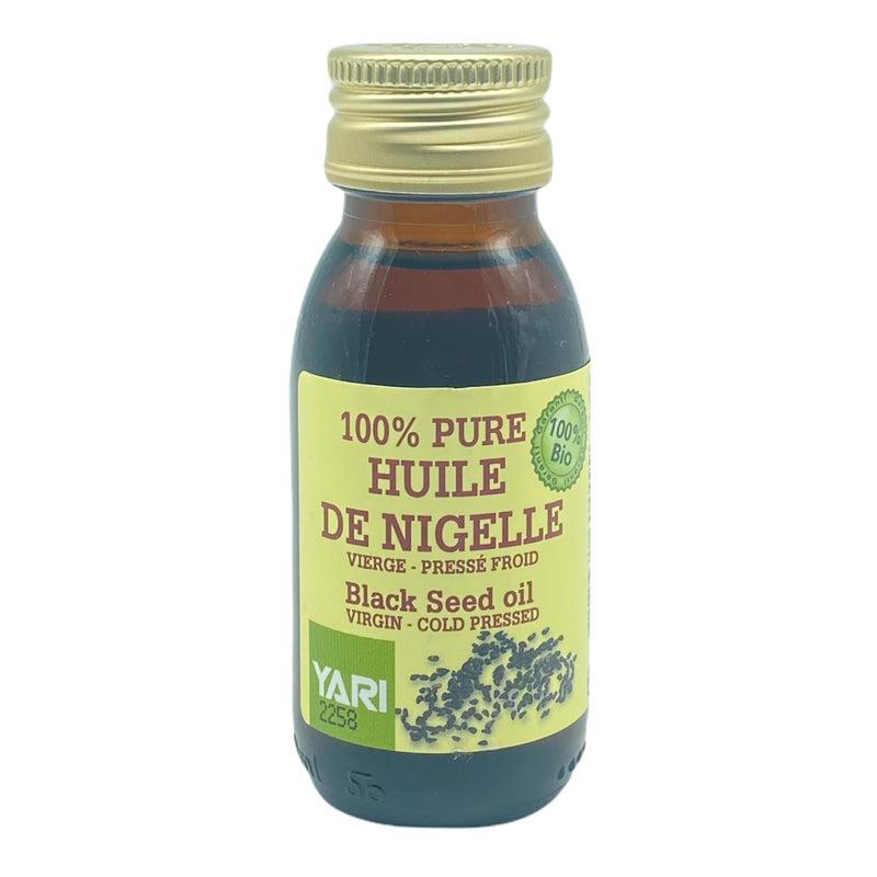 Yari 100% Pure Huile De Nigelle Black Seed Oil 60ml - Kaltgepresst Yari