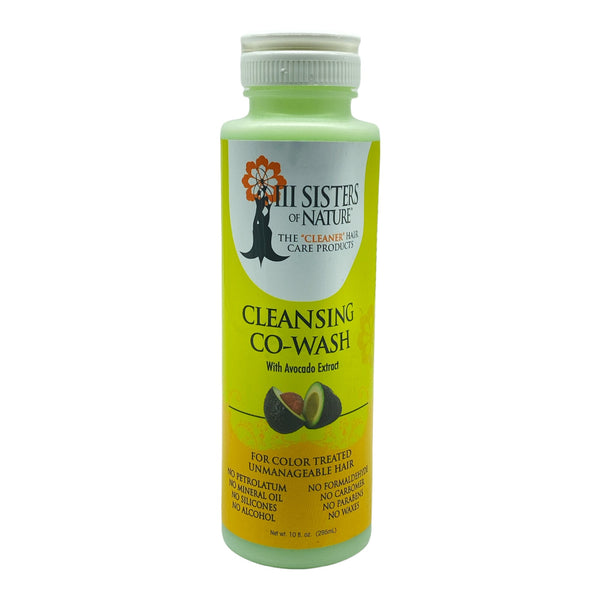 III Sisters Of Nature Cleansing Co Wash With Avocado Extract 295ml III Sisters Of Nature