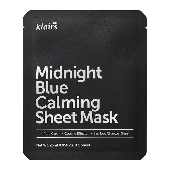 Dear Klairs Midnight Blue Calming Sheet Mask 25ml Dear Klairs