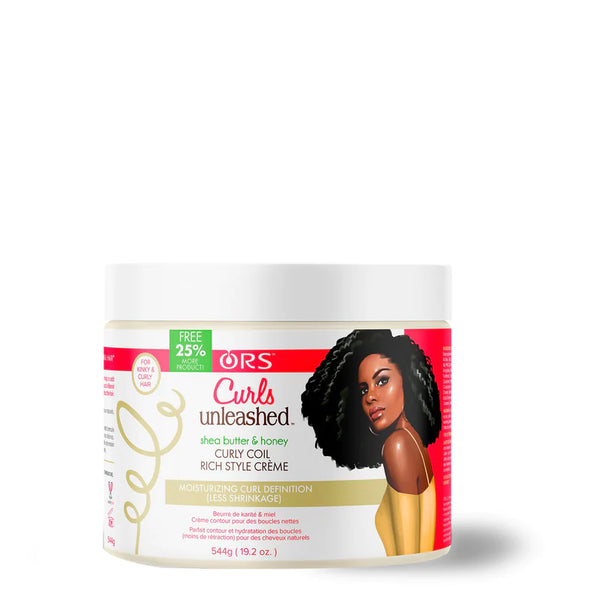 ORS Curls Unleashed Curly Coily Rich Style Creme 453g ORS