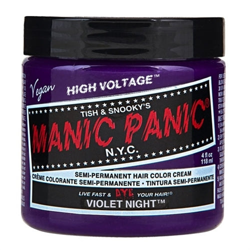 Manic Panic High Voltage Violet Night Hair Color 118ml Manic Panic