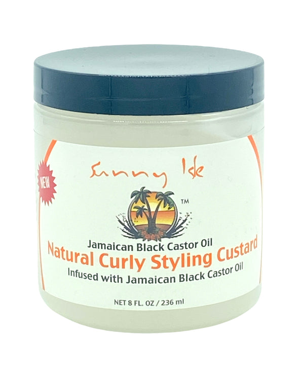 Sunny Isle Jamaican Black Castor Oil Curly Styling Custard 236ml Sunny Isle