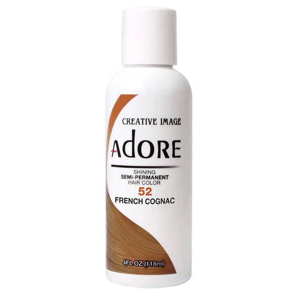 Adore Creative Image Semi Permanent Hair Color 52 French Cognac 118ml Adore