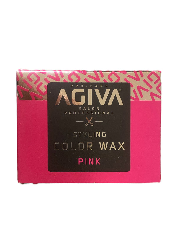 Agiva Hair Styling Color Wax Pink 120ml Agiva
