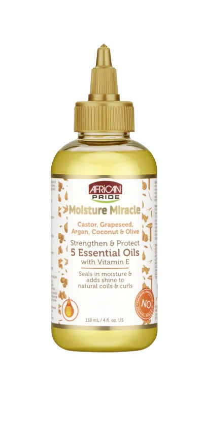 African Pride Moisture Miracle 5 Essential Oils 118ml African Pride